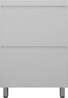 Style Line Тумба с белой раковиной Манхэттен 60 Plus эмаль белая матовая